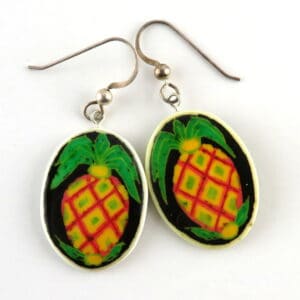 pineapple earrings