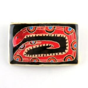 red snake pin