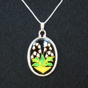 lily of the valley necklace