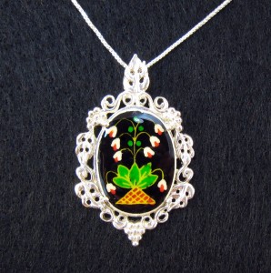 lily of the valley necklace